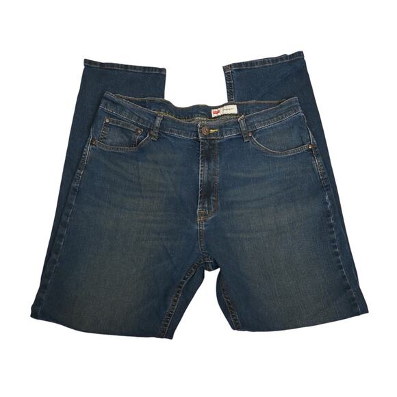 Wrangler Athletic Fit Jeans Mens 34x32 Dark Wash - Picture 4 of 11